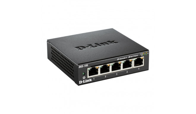 D-Link DGS-105/E haldamata lauaarvuti gigabit ethernet (vask) 5 porti lüliti