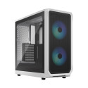 Fractal Design | Focus 2 | Side window | RGB White TG Clear Tint | Midi Tower | Power supply include