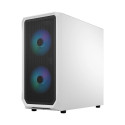 Fractal Design | Focus 2 | Side window | RGB White TG Clear Tint | Midi Tower | Power supply include