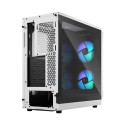Fractal Design | Focus 2 | Side window | RGB White TG Clear Tint | Midi Tower | Power supply include