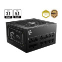 Power Supply|MSI|MAG A850GL PCIE5 II|850 Watts|Efficiency 80 PLUS GOLD|PFC Active|MAGA850GLPCIE5II