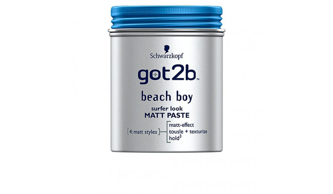 Schwarzkopf matt-pasta Got2b Beach Boy surfaristiili 100ml