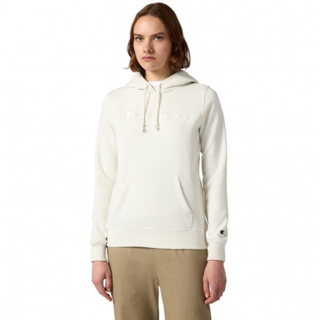 Bluza damska Champion Hooded Sweatshirt kremowa 118379 WW056 L