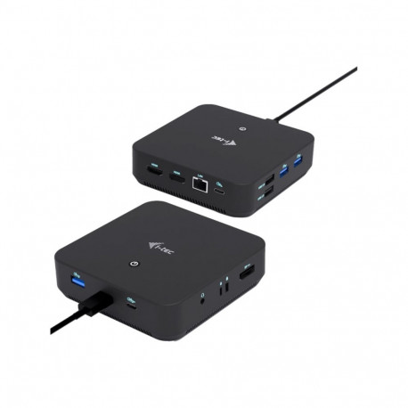 I-TEC USB-C DS 2 x HDMI 1x DP 1x GLAN 1x USB-C 3.2 3x USB-A 3.2 2x USB 2.0 1x 3,5 mm audio/mikrofon 