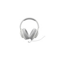 JBL Quantum 100M2 Headphone Wired Gaming Headset with Microphone, White EU