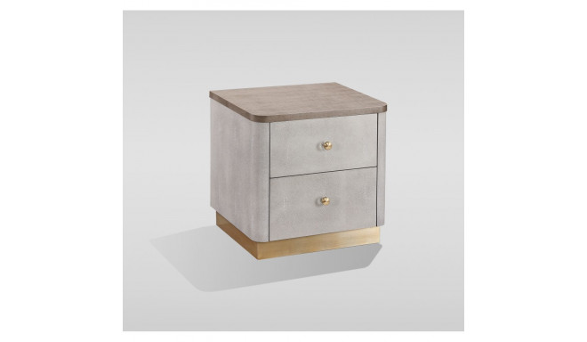 Öökapp Stilig, beež/hall