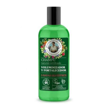 GREEN AGAFIA 5 BAYAS SILVESTRES CHAMPU VOLUMINIZADOR NATURAL 260ML