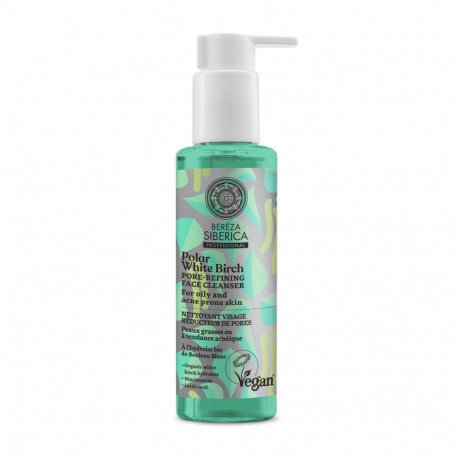 Natura Siberica näopuhastusvahend Bereza Polar White Birch 145ml