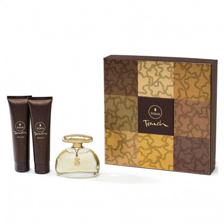 Tous kingikomplekt Touch tualettvesi 100ml + ihupiim 100ml + dušigeel 100ml