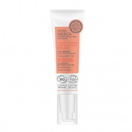 NATURA SIBERICA ANTI-PUFFINESS GEL DE OJOS TODO TIPO DE PIELES 200ML