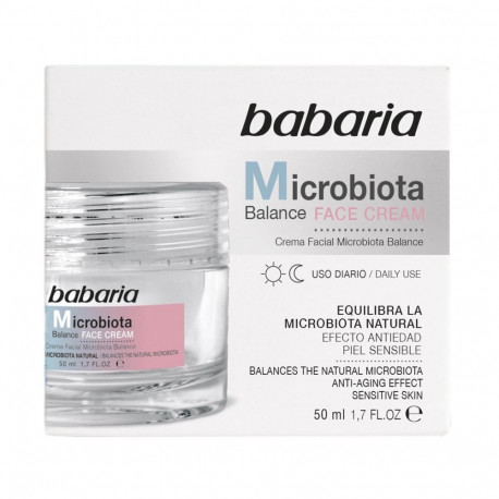 Babaria näokreem Microbiota Balance igapäevaseks kasutamiseks tundlikule nahale 50ml