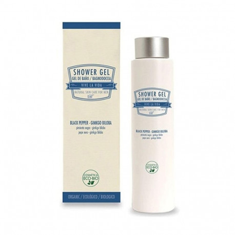 Krous dušigeel Vive La Vida must pipar 200ml