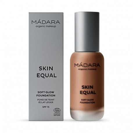 Madara meigipõhi Skin Equal Soft Glow 90 SPF15 30ml, kastanpruun