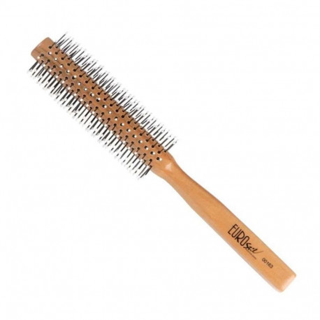 Eurostil juuksehari puidust nailonpiid kuulotsaga 15mm 1tk