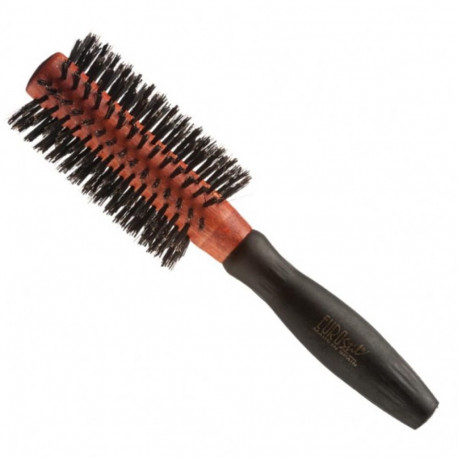 Eurostil ümar juuksehari metsseaharjaste segu kummist käepide 1UN