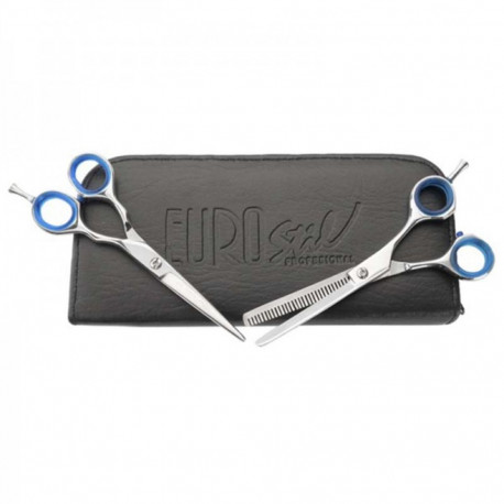 Eurostil kääride komplekt Academia 2 kääri Micro, läikiv