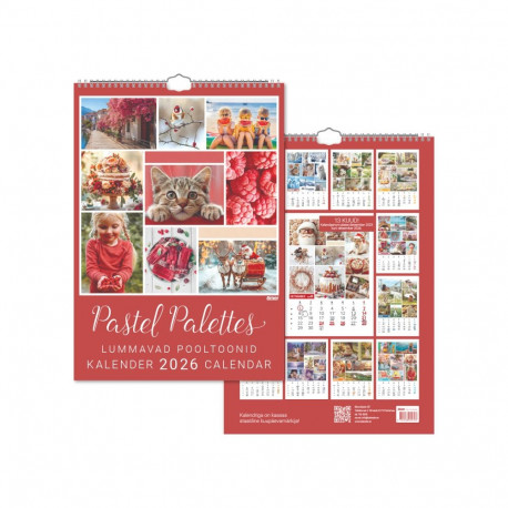 Seinakalender Pastel Palettes 2911432000