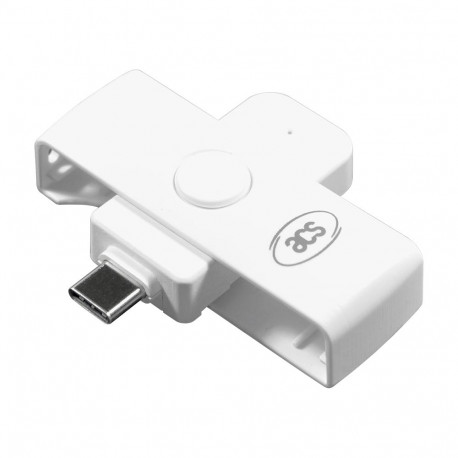 ID card reader USB-C (ACR39U-NF) white