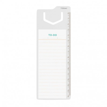 Järjehoidja joonlaua ja märkmepaberiga PLAN&MARK XL jooneline, Miquelrius