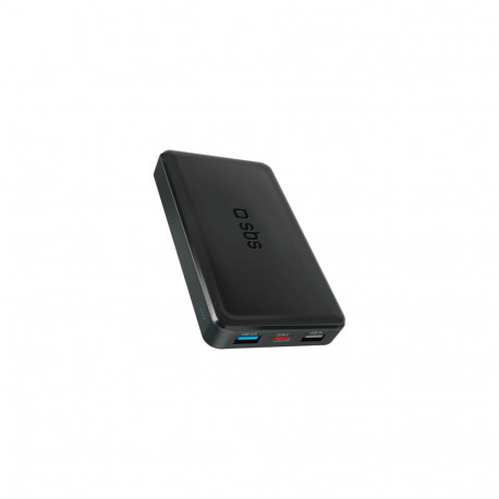 SBS Powerbank 10.000mAh 2xUSB 2,1A schwarz