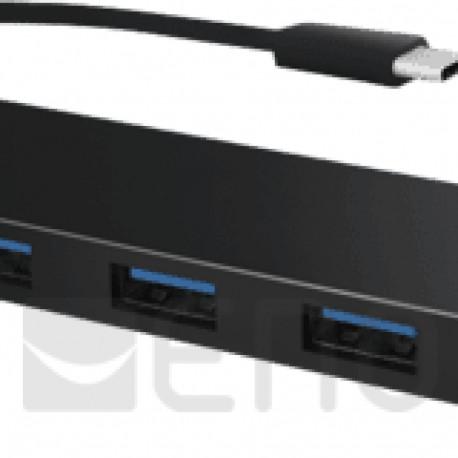 LogiLink USB-C 3.1-Hub 4-Port schwarz