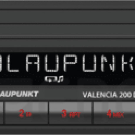 BLAUPUNKT Valencia 200 DAB BT Kurzschacht