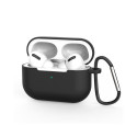 Hurtel Case for AirPods Pro 2 / AirPods Pro silicone soft case for headphones + keychain lobster cla