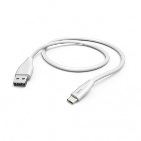 Hama Hama 00201596 Charging Cable, USB-A - USB-C 1.5m white