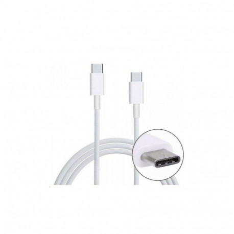 Samsung - EP-DN970BWE Samsung USB-C/USB-C Data Cable 1m White (Bulk)