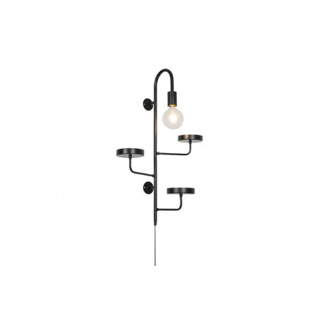 WALL LIGHT TERRA E27 MATT BLACK