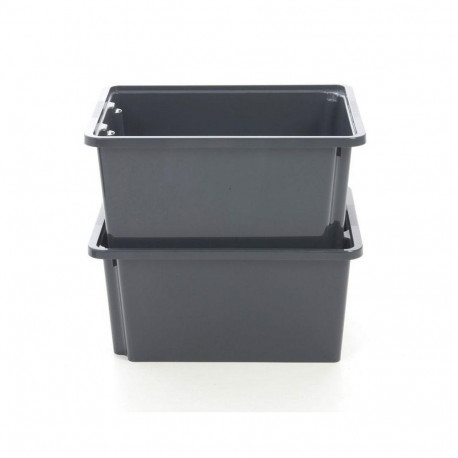 TOWER BOXBLACK 45L 57X38X26CM