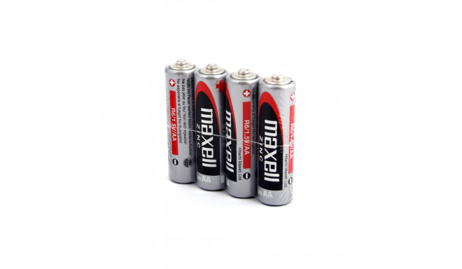 MAXELL BATTERY MANGANESE/ZINC R6/AA PACK*4 774406.00.EU