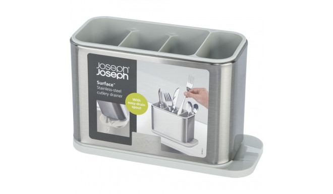 Joseph Joseph Surface Stainless- Steel Cutlery Drainer