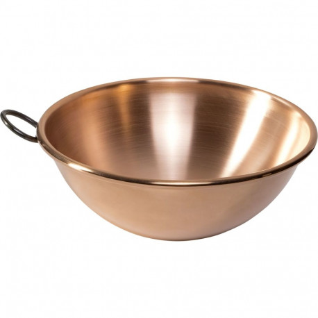 De Buyer inocuivre copper mixing bowl with loop handle
