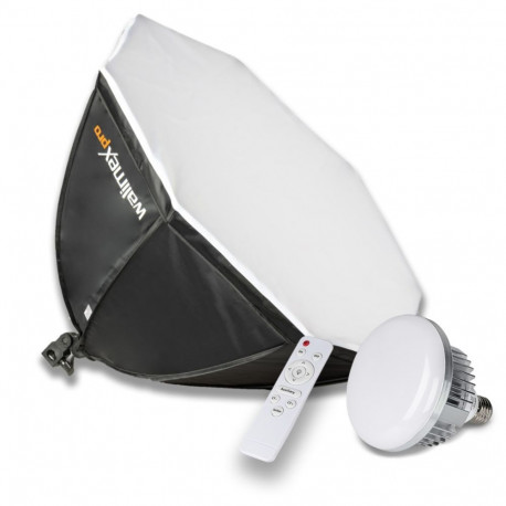 walimex pro LED 45W oktagon Ø65cm kahevärviline