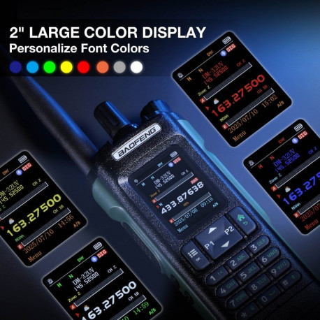 Baofeng DM-32UV digitaalne DMR 10W käsiraadiosaatja kahesageduslik VHF/UHF. Eelprogrammeeritud Eesti
