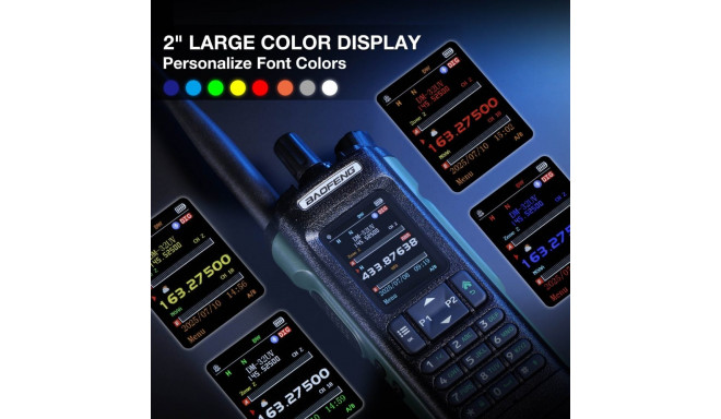 Baofeng DM-32UV digitaalne DMR 10W käsiraadiosaatja kahesageduslik VHF/UHF