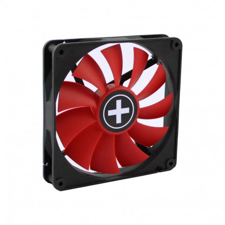 Performance C Serie 140x140x25 (schwarz/rot, 140 mm)