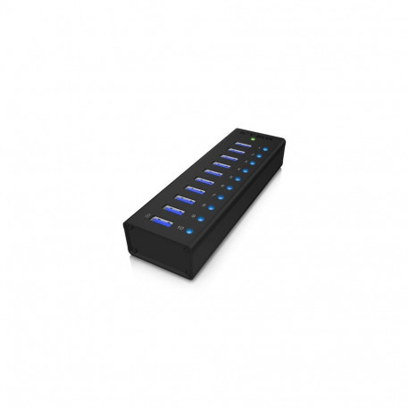 ICY BOX IB-AC6110 - HUB USB 3.0  10-ports