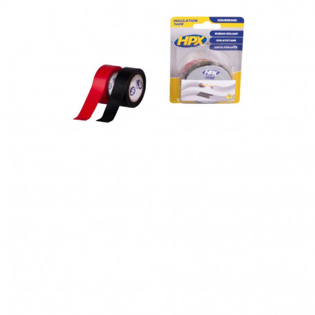 Isoleerteip must+pun 19mmx10m