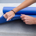 Wozinsky exercise mat 181 x 63 x 0.9 cm thick gymnastic yoga mat blue