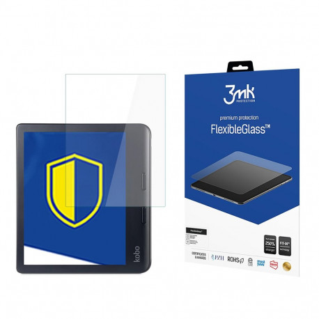 Hybrid glass 3mk FlexibleGlass on KOBO Libra Colour