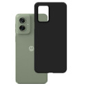 3mk Matt Case for Motorola Moto G55 5G - Black