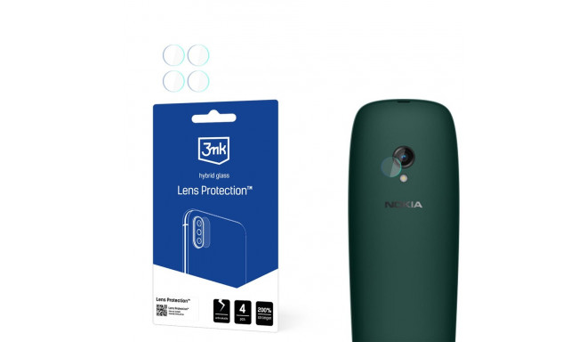Hybrid Glass for Camera Lens 3mk Lens Protection for Nokia 6310 (2024)