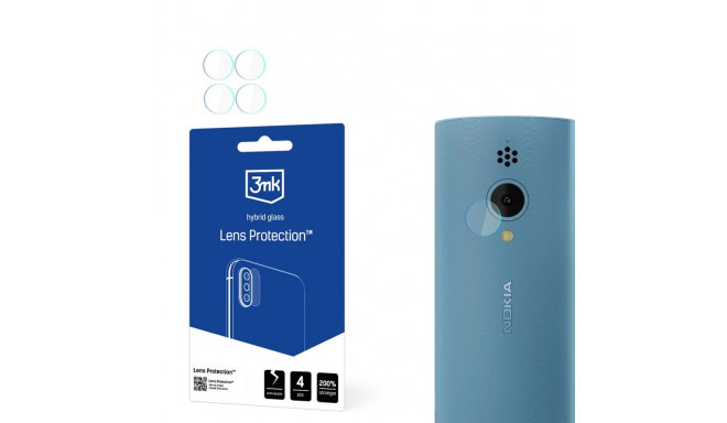 Hybrid Glass for Camera Lens 3mk Lens Protection for Nokia 150 2023
