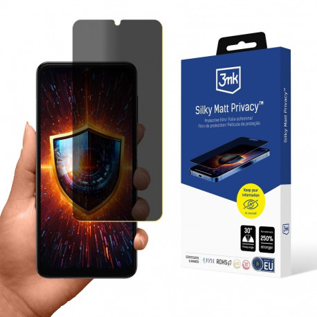 3mk Silky Matt Privacy Privacy Screen Protector for Samsung Galaxy A04s