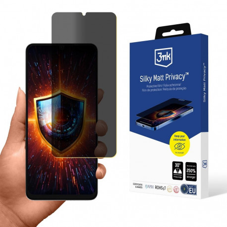 3mk Silky Matt Privacy Privacy Screen Protector for uleFone Note 21
