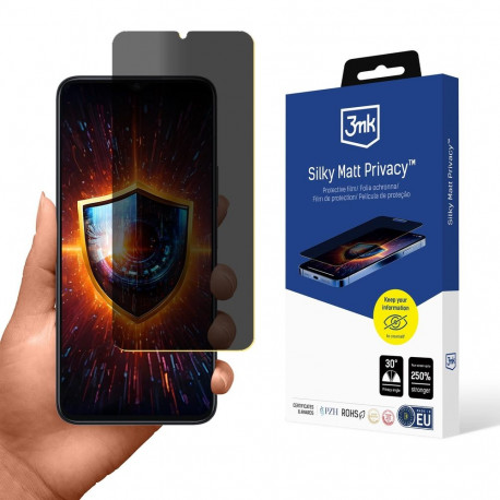 3mk Silky Matt Privacy Privacy Screen Protector for Honor X6B