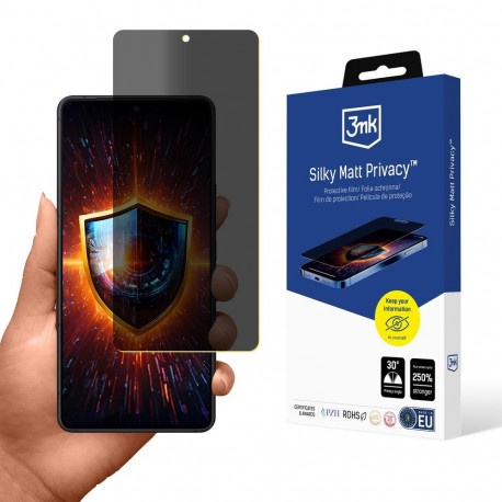 3mk Silky Matt Privacy Privacy Screen Protector for ASUS Zenfone 11 Ultra