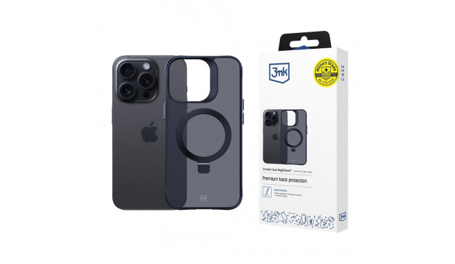 3mk Smoke Case Mag&Stand for Apple iPhone 13 pro max - black